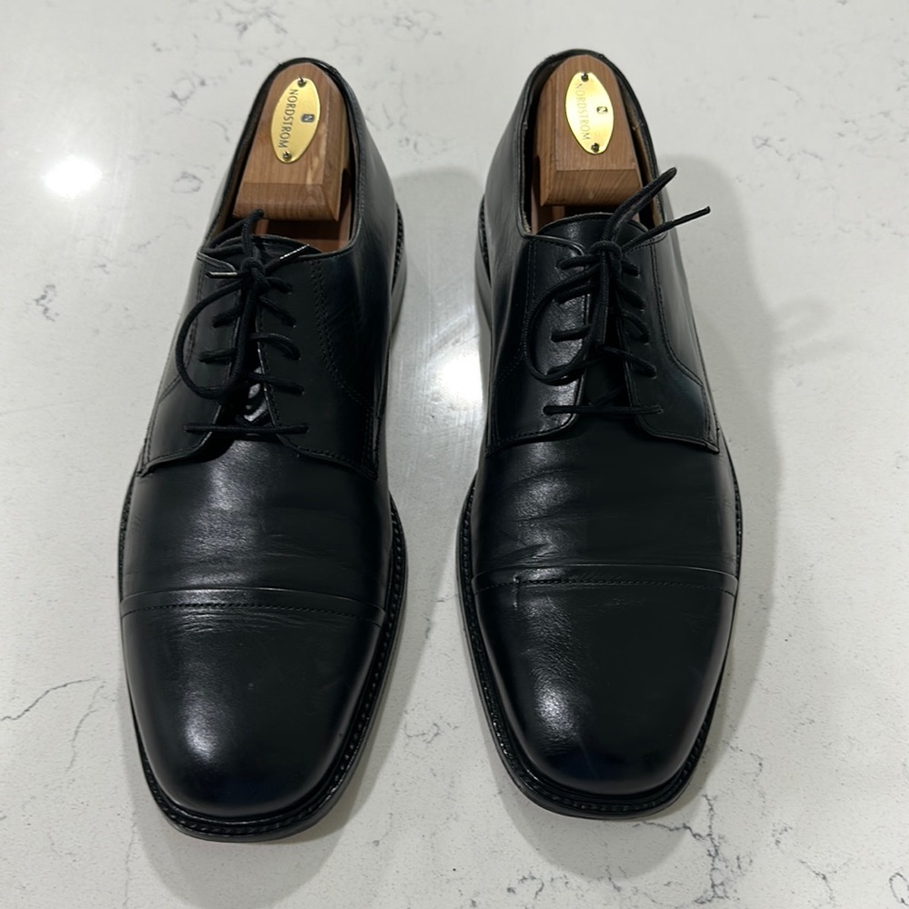 Mens Johnston & Murphy J. Murphy black dress shoes size 9